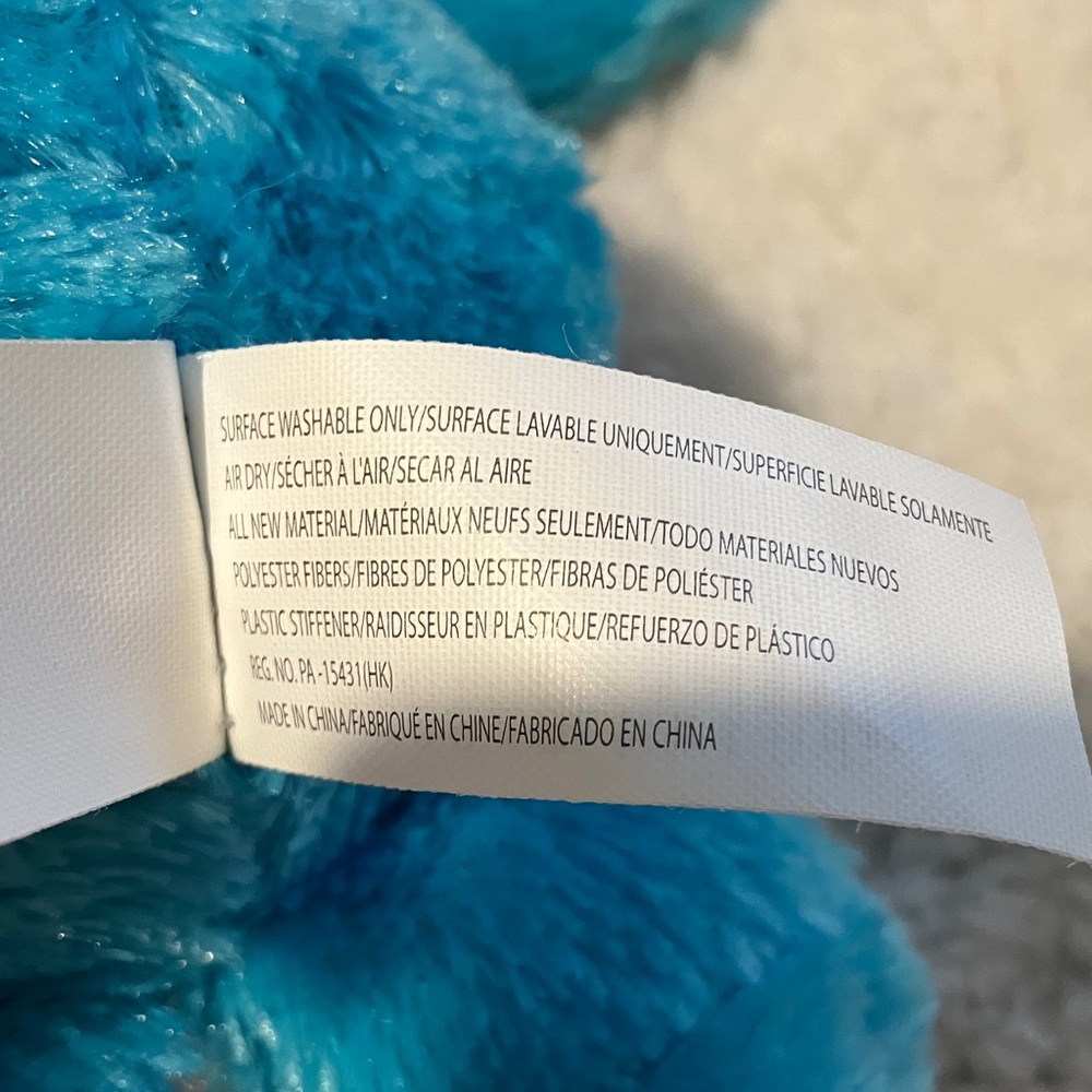 Sesame Street Sing-A-Long Blue Cookie Monster Plush with Red Shirt - Picture 5 of 8